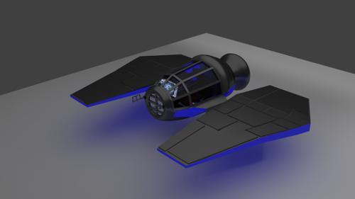 Small Scout Spaceship preview image